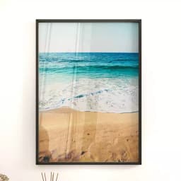 Quadro Decorativo Areia da Praia Vista Pro Mar 