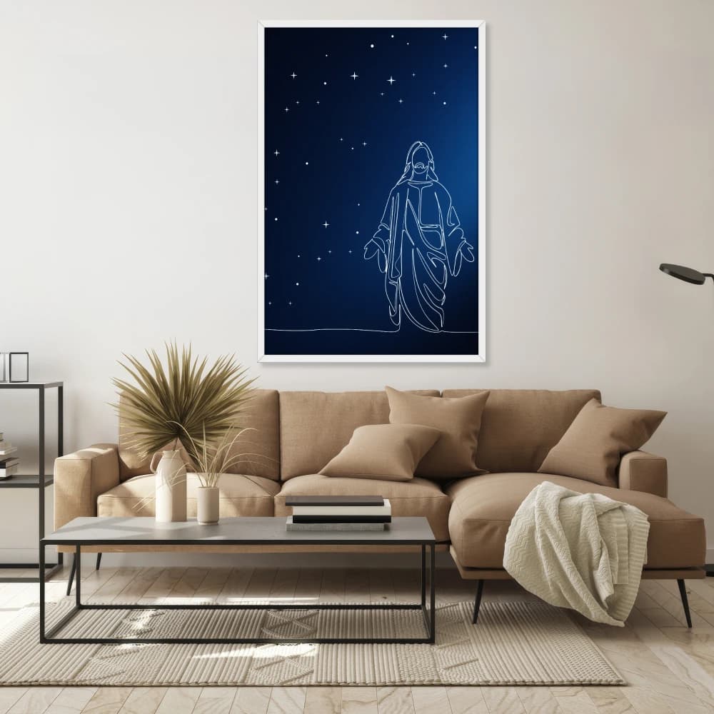 Quadro decorativo - Jesus sabe teu nome