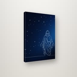 Quadro decorativo - Jesus sabe teu nome