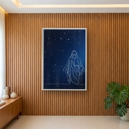 Quadro decorativo - Jesus sabe teu nome